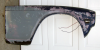 Front Fender, RH, Fiberglass, Used - Triumph TR6